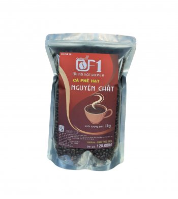 Cà phê hạt CF1 Nguyên Chất 1kg