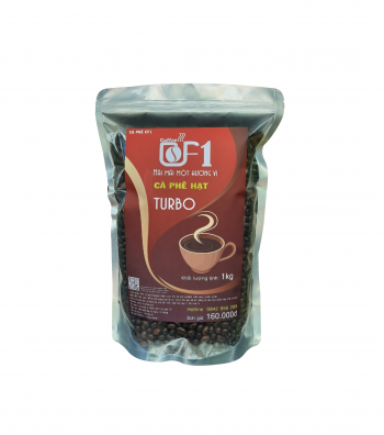 Cà phê hạt CF1 Turbo 1kg